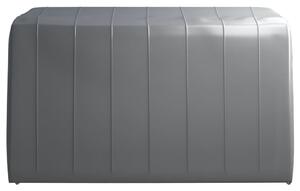 Cort de depozitare, gri, 370x370 cm, oțel