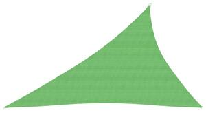 Pânză parasolar, verde deschis, 4x5x6,8 m, 160 g/m², HDPE