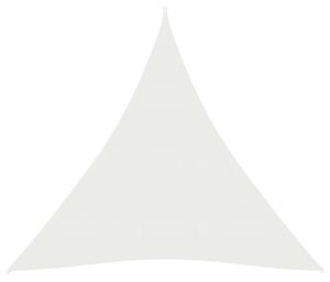Pânză parasolar, alb, 3x4x4 m, HDPE, 160 g/m²