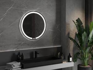 Mexen Rose oglindă iluminată de baie 70 x 70 cm, LED 6000K, anti aburire - 9810-070-070-611-00