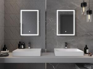 Mexen Miko oglindă iluminată de baie 50 x 70 cm, LED 6000K, anti aburire - 9819-050-070-611-00