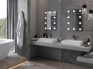 Mexen Dona oglindă iluminată de baie 50 x 70 cm, LED 6000K, anti aburire - 9818-050-070-611-00