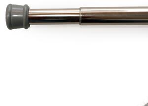 Bară de extensie nichel argintiu , 125 - 225 cm