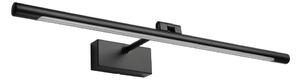Lampă LED pentru oglindă de baie MIRROR, 8W/230V, 4000K, IP44, 60 cm, negru