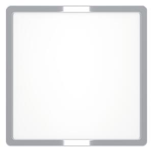 Eglo 901767 - Plafonieră LED FUEVA pentru baie, 13 W, 230 V, 29 x 29 cm, IP44, crom
