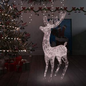 Ren de Crăciun, 250 LED-uri, alb cald, 180 cm, acril, XXL