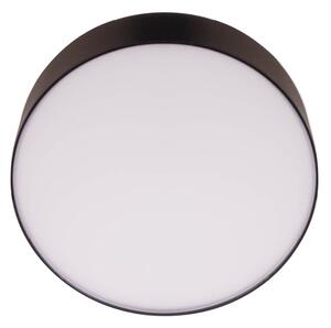 Spot incastrat minimalist FROZEN CIRCLE C2 negru cu LED 18W