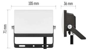 Proiector LED TAMBO EVO LED/10W/230V 4000K IP65 negru