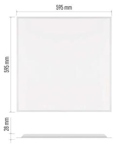 Panou LED încastrat DIXXO, 36 W, 230 V, 4000 K, 60 x 60 cm, alb