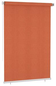 Jaluzea tip rulou de exterior, portocaliu, 160x230 cm