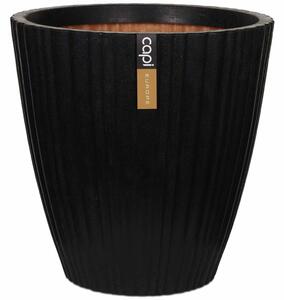 Capi Vas de plante Urban Tube, negru, 40x40 cm, conic, KBLT801 KBLT801