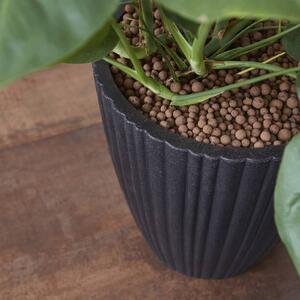 Capi Vas de plante Urban Tube, negru, 55x52 cm, conic, KBLT802 KBLT802