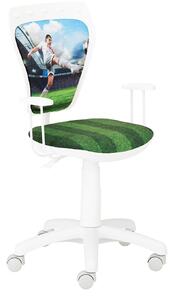 Scaun Ministyle White Football