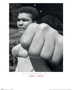 Imprimare de artă Muhammad Ali Commemorative - Punch, (60 x 80 cm)