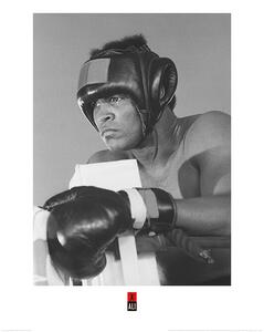 Imprimare de artă Muhammad Ali - Training, (60 x 80 cm)