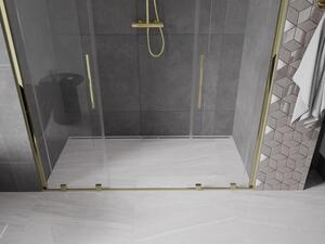Mexen Velar Duo ușă de duș culisantă 170 cm, transparent, auriu - 871-170-000-02-50