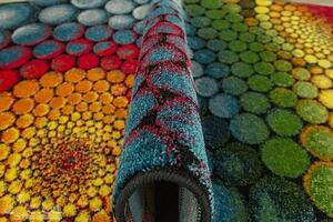 Covor Dreptunghiular Living Dormitor, Model 11056,Multicolor Multicolor, Dreptunghi, 80x150