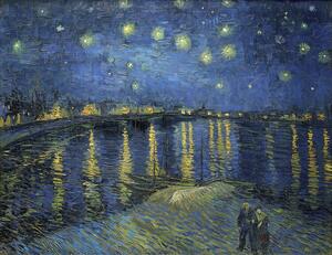 Reproducere Noapte înstelată peste Rhone, Vincent van Gogh