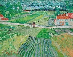 Reproducere Landscape at Auvers after the Rain, 1890, Vincent van Gogh