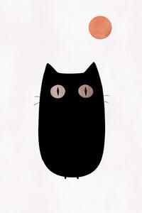 Ilustrație The Cat, Kubistika