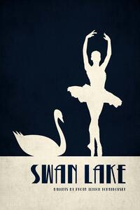 Ilustrație Swan Lake, Kubistika