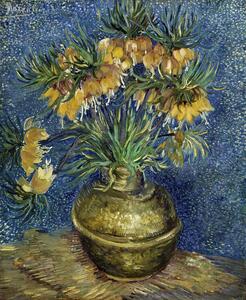 Reproducere Crown Imperial Fritillaries in a Copper Vase, 1886, Vincent van Gogh