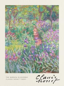 Reproducere The Garden in Giverny - Claude Monet