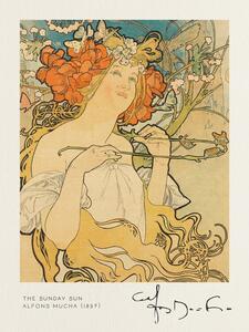 Reproducere The Sunday Sun - Alfons Mucha
