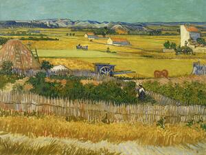Reproducere The Harvest (Vintage Autumn Landscape) - Vincent van Gogh