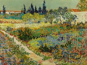 Reproducere Garden at Arles - Vincent van Gogh