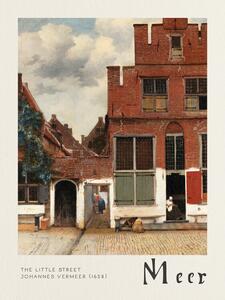 Reproducere The Little Street - Johannes Vermeer