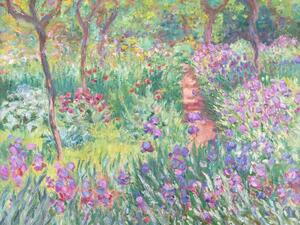Reproducere The Garden in Giverny - Claude Monet, (40 x 30 cm)