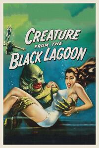 Reproducere Creature from the Black Lagoon (Vintage Cinema / Retro Movie Theatre Poster / Horror & Sci-Fi)