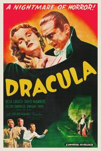 Reproducere Dracula (Vintage Cinema / Retro Movie Theatre Poster / Horror & Sci-Fi)