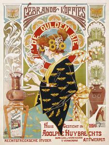 Reproducere Coffee Shop Advert (Art Nouveau Café) - Alphonse Mucha
