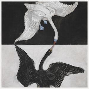 Reproducere The Swan No.1 (Black & White) - Hilma af Klint