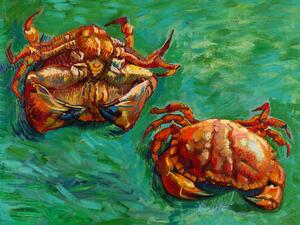 Reproducere Two Crabs (Vintage Seaside) - Vincent van Gogh