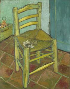 Reproducere Vincent's Chair, 1888, Vincent van Gogh