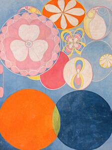 Reproducere The 10 Largest No.2 (Blue Abstract) - Hilma af Klint