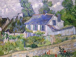 Reproducere Houses at Auvers - Vincent van Gogh