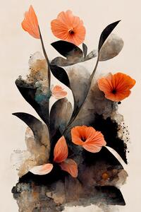 Ilustrație Abstract Flowers, Treechild