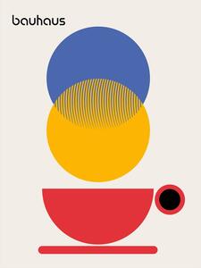 Ilustrație Bauhaus Coffee Abstract, Retrodrome