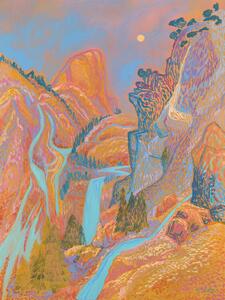 Ilustrație Colorfull rocks, Eleanor Baker, (30 x 40 cm)