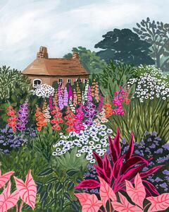 Ilustrație Lush Garden, Sarah Gesek