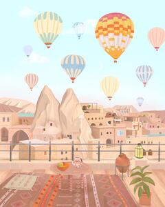 Ilustrație Cappadokia, Petra Lizde