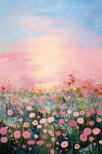 Ilustrație Pink Sunrise, Treechild