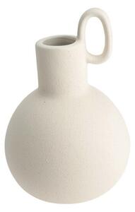 Vaza Medium Archaic din ceramica alba 14x19 cm