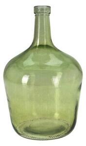 Vaza Sand din sticla verde 13x25 cm