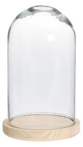 Cupola din sticla cu suport 14x28 cm