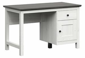 Birou Boston CG129 Cu sertare, Cu ușă, 75x120x60cm, Pin larico, Pin deschis